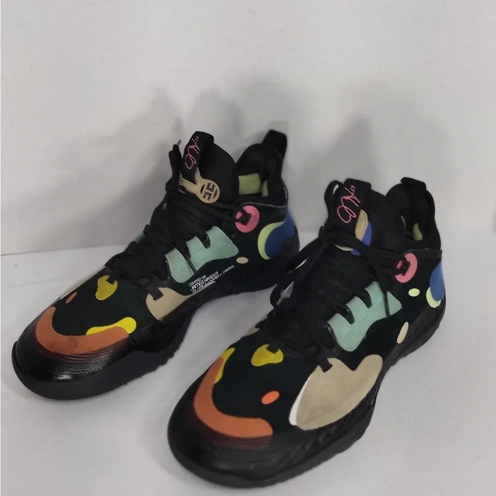 James Harden  for men  Colorful Sneakers size 11 pre owned Exellent condition